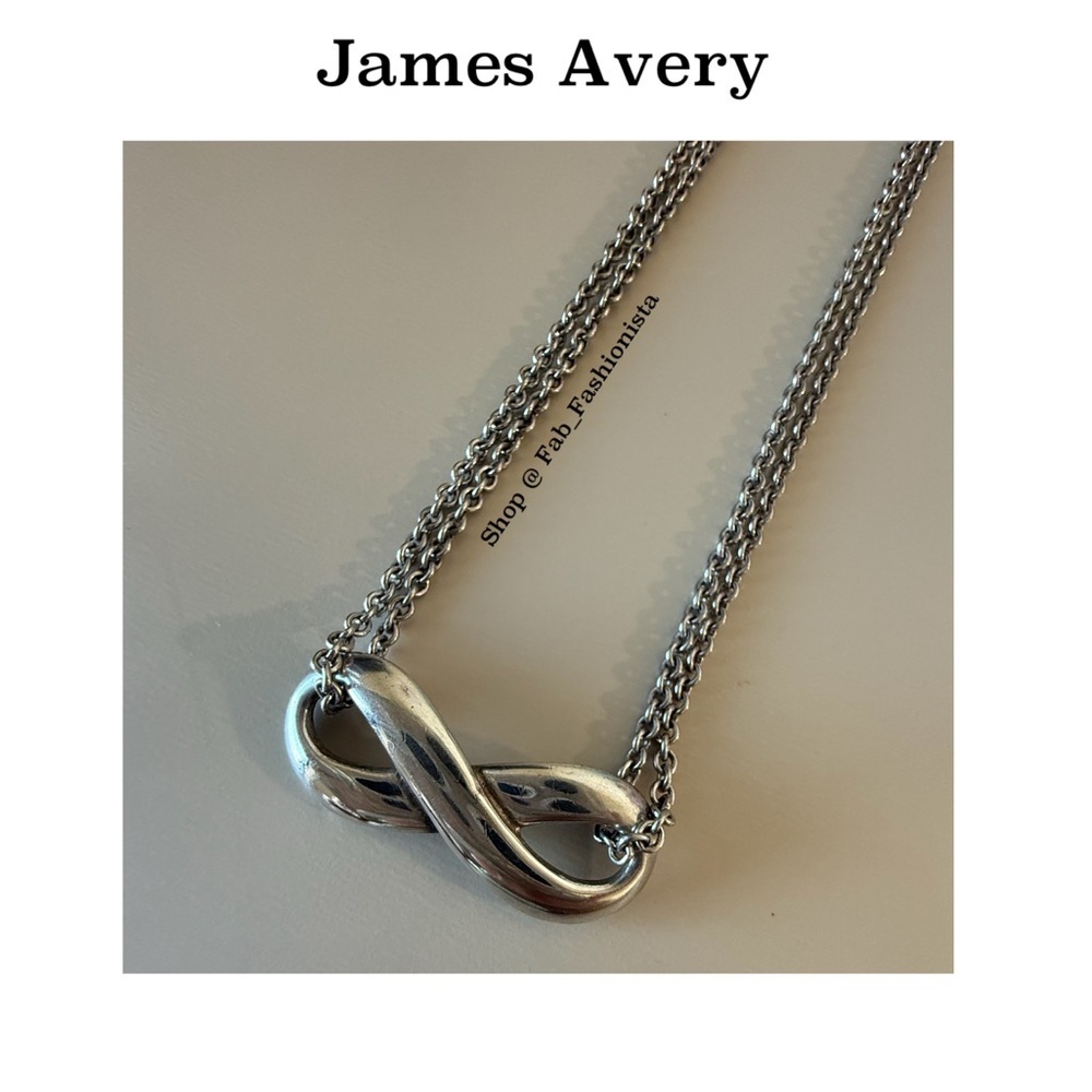 James Avery Bold Infinity Sterling Silver Necklace